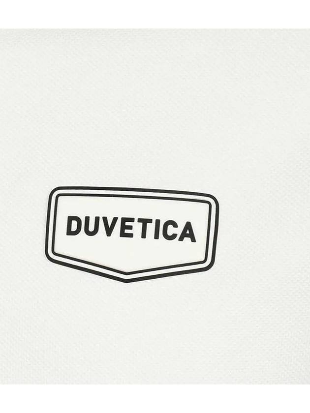 Caraton Logo Polo Shirt White - DUVETICA - BALAAN 5