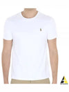 Embroidered Logo Pony Short Sleeve T-Shirt White - POLO RALPH LAUREN - BALAAN 2