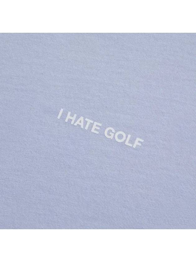 I Hate Golf Women's Tshirt Ice Blue G4LF22K170 - G/FORE - BALAAN 4