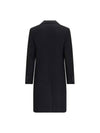 Wool Double Coat Black - AMI - BALAAN 3