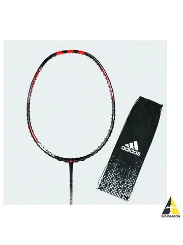 adidas BADMINTON Spiller E Active Racket 4U Black Purple Unstring RK921502 - ADIDAS - BALAAN 1