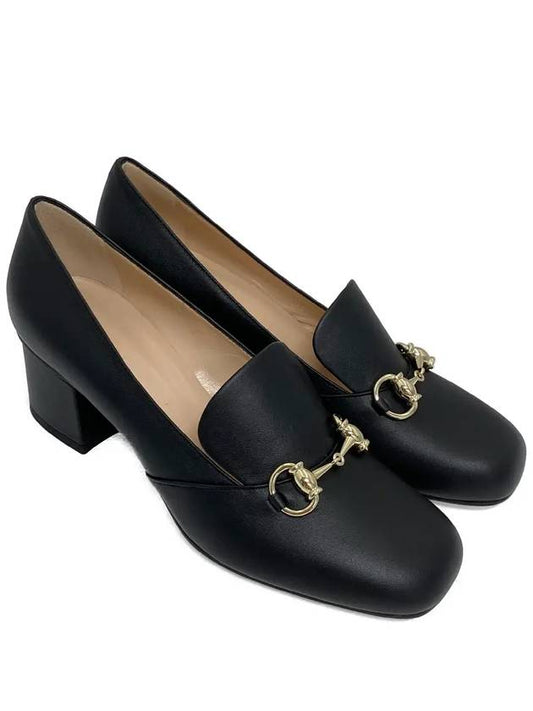 Women Desire Horesebit Middle Pumps Black - GUCCI - BALAAN 2