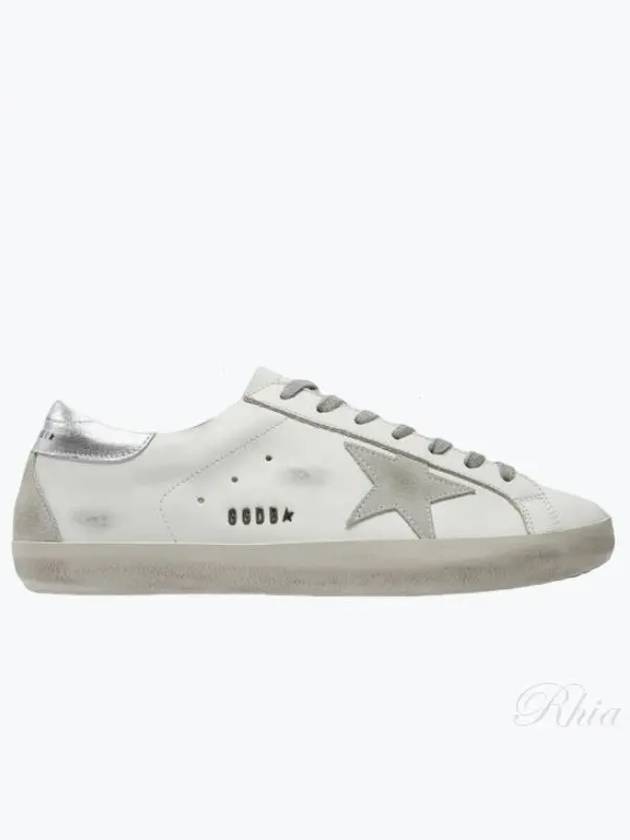 Superstar Silver Heel Tab Sneakers White - GOLDEN GOOSE - BALAAN 2