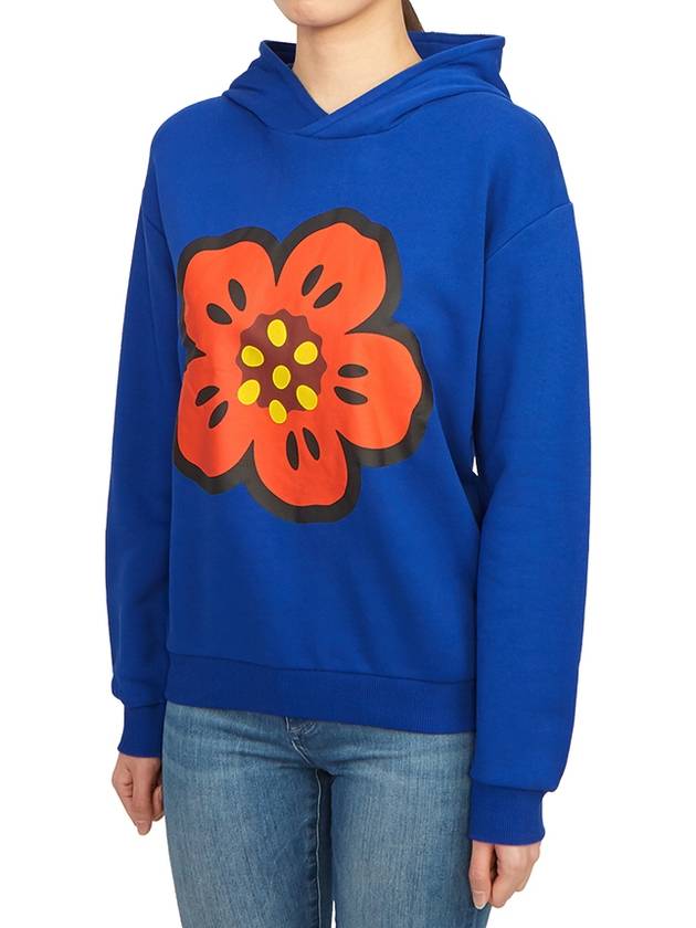 Kids Boke Flower Hoodie Blue - KENZO - BALAAN 4