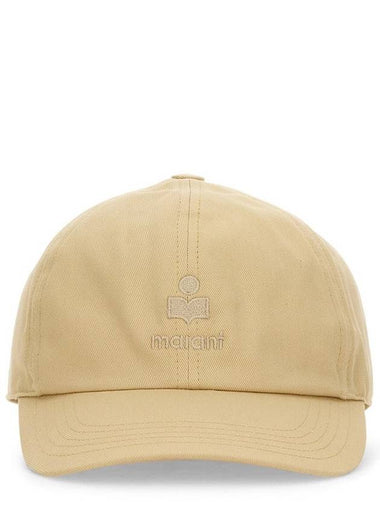 Tomas Baseball Cap Beige - ISABEL MARANT - BALAAN 1