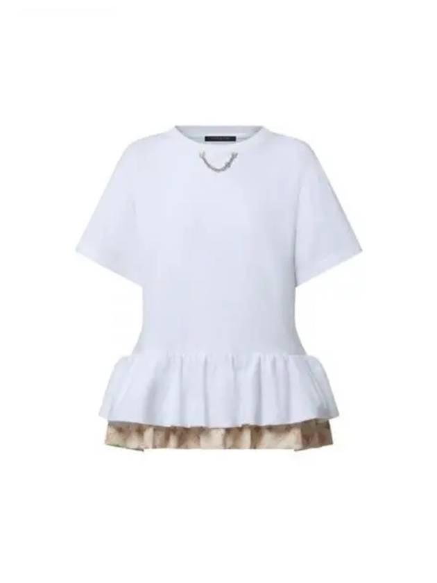 Monogram flounce t shirt 1AGEWJ - LOUIS VUITTON - BALAAN 1