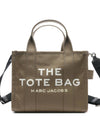 Logo Canvas Small Tote Bag Khaki - MARC JACOBS - BALAAN 3