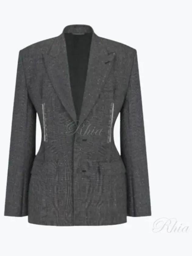 Bar Jacket Grey - DIOR - BALAAN 2