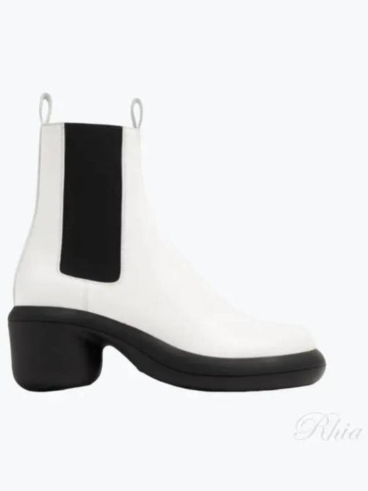 Two tone leather Chelsea boots J15WU0022 P4833 100 - JIL SANDER - BALAAN 1