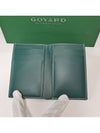 Saint-Pierre Half Card Holder Green - GOYARD - BALAAN 5