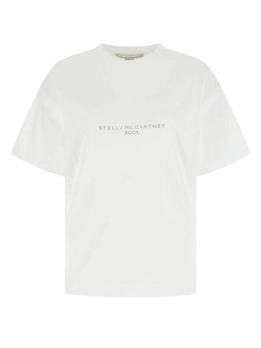 short sleeve t-shirt 6J00713SPW87 9000 PURE WHITE - STELLA MCCARTNEY - BALAAN 1