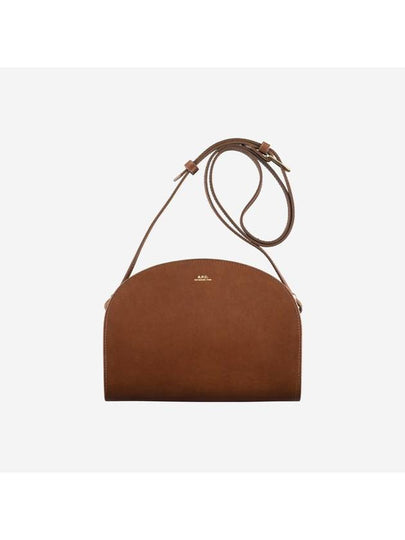 Demi Lune Half Moon Cross Bag Brown - A.P.C. - BALAAN 2