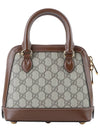 640716 GG Supreme 1955 Horsebit Top Handle Mini Cross Bag 33397K 3 - GUCCI - BALAAN 3