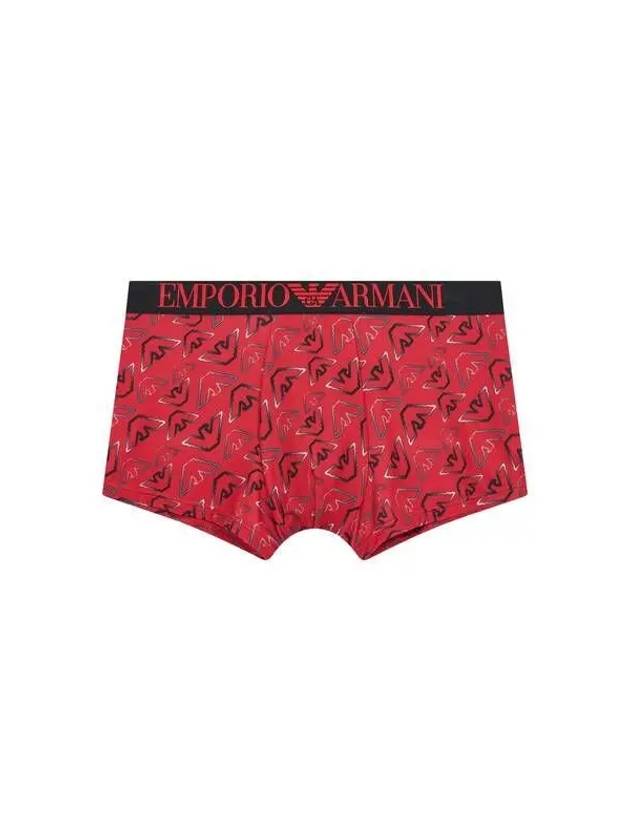 UNDERWEAR Men s Eagle Logo Pattern Poly Drose Red 270289 - EMPORIO ARMANI - BALAAN 1