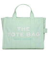 Logo Medium Canvas Tote Bag Mint - MARC JACOBS - BALAAN 1