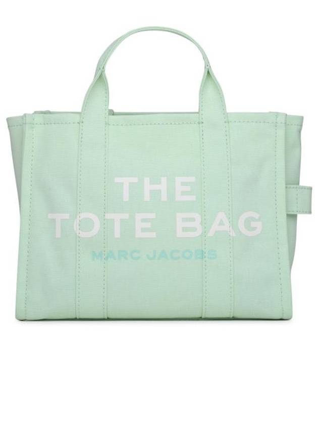 Logo Medium Canvas Tote Bag Mint - MARC JACOBS - BALAAN 1