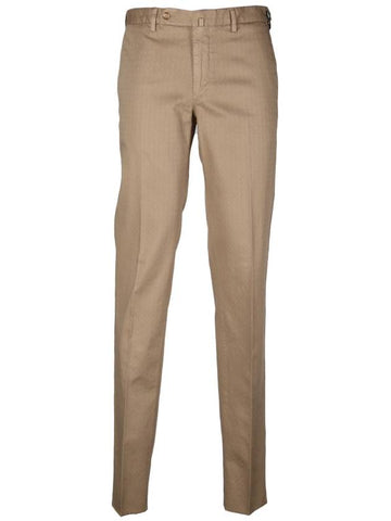 S0W028 Beige pattern slacks - INCOTEX - BALAAN 1