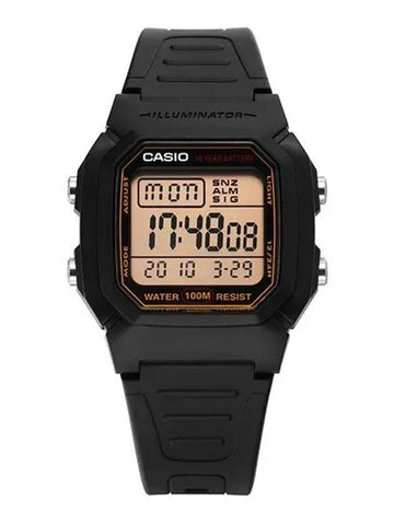 Simple Digital Watch Black - CASIO - BALAAN 1