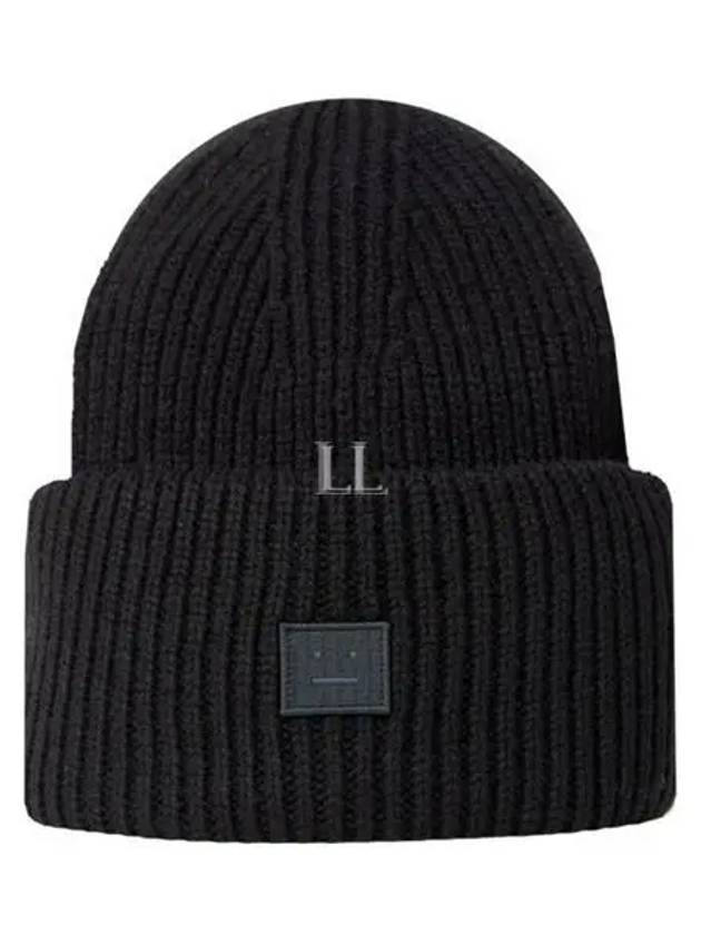 Small Face Logo Beanie Black - ACNE STUDIOS - BALAAN 2