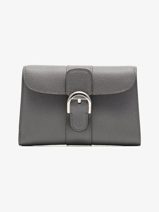 Briand Compact Medium Wallet Rodeo Calf Stone AB0493AAU0AZGPA - DELVAUX - BALAAN 1