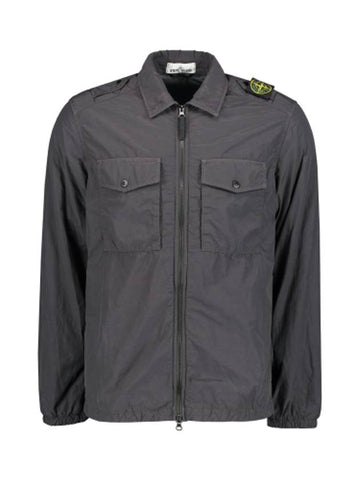 Stone Island Zip Front Overshirt Jumper Jacket 731511303 - STONE ISLAND - BALAAN 1