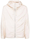 Blouson Nylon Hooded Jacket Beige - JIL SANDER - BALAAN 1