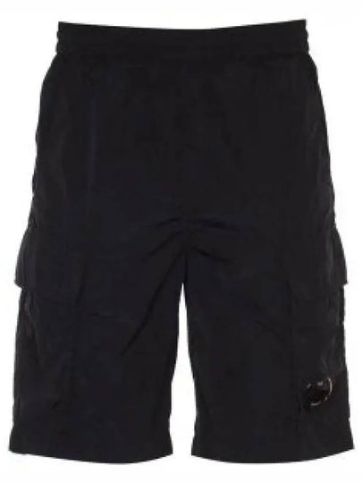 Chrome R Bermuda Shorts Black - CP COMPANY - BALAAN 2