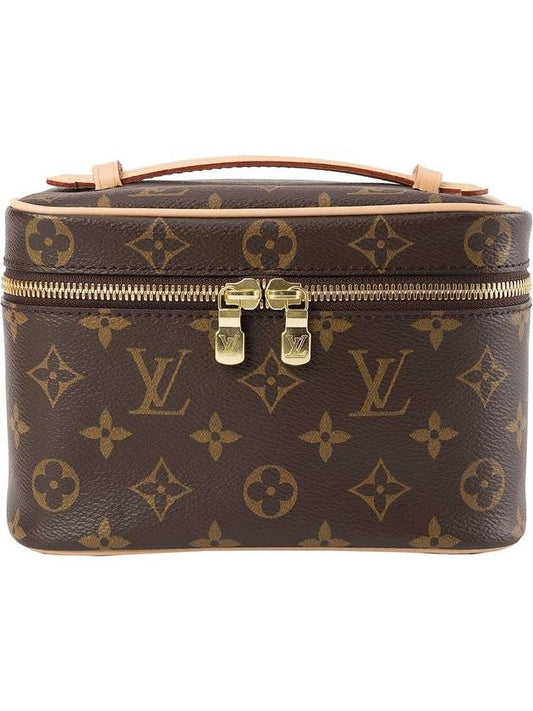 Monogram Nice Mini Pouch Bag Brown - LOUIS VUITTON - BALAAN 1