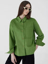 outer trendy corduroy shirt green - VOYONN - BALAAN 8