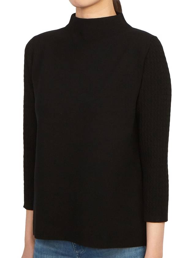 Cannes Knit Top Black - MAX MARA - BALAAN 3