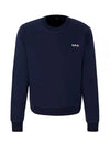 Boxy Petit VPC Sweatshirt Dark Navy - A.P.C. - BALAAN 2