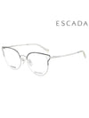 Glasses Frame VES B33F 0583 Round Titanium Men Women - ESCADA - BALAAN 1