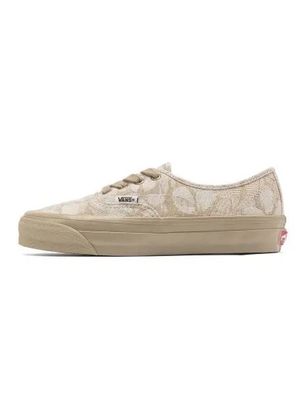 MTE Authentic Reissue 44 Low Top Sneakers Floral Beige Khaki - VANS - BALAAN 2