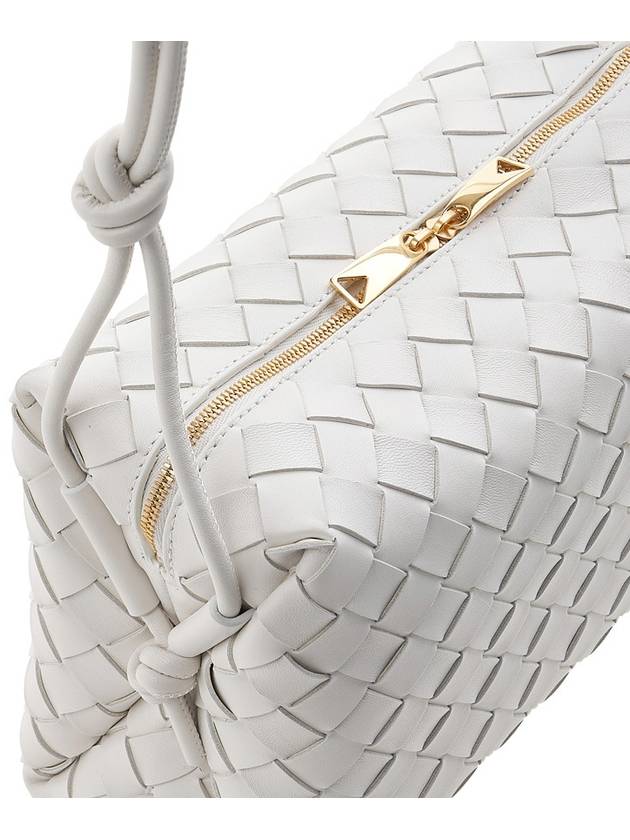 Loop Camera Small Cross Bag White - BOTTEGA VENETA - BALAAN 8