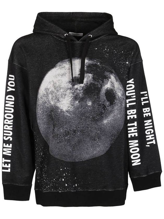 Moon Dust Hoodie Black - VALENTINO - BALAAN 1