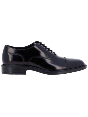 Men's Lace-Up Derby Shoes Black - TOD'S - BALAAN.