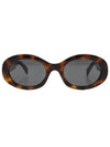 Eyewear Triomphe Acetate Sunglasses Blonde Havana - CELINE - BALAAN 6