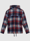 Kurt Check Zip-Up Hoodie Red - ISABEL MARANT - BALAAN 2