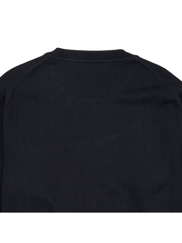 ORB Embroidered Crew Neck Knit Top Black - VIVIENNE WESTWOOD - BALAAN 8