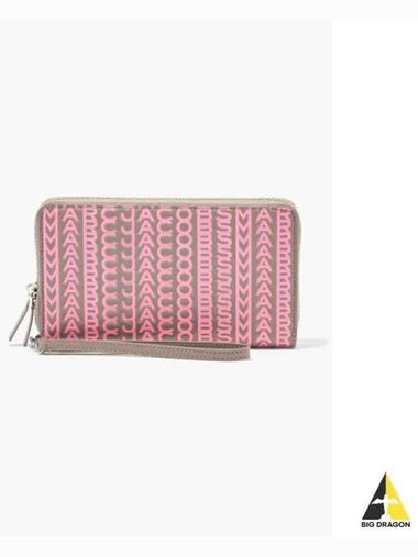 Monog Slim84 ContinentalWristlet Pink MBACW22010PIX - MARC JACOBS - BALAAN 1