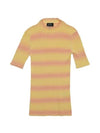 Stripe Cotton Knit Top Yellow - A.P.C. - BALAAN 2