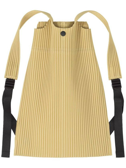 Pleated Pocket Backpack Yellow - ISSEY MIYAKE - BALAAN 2