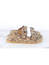 GG jacquard strap sandal slippers 5 240 - GUCCI - BALAAN 6