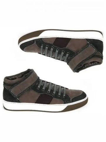 Velcro mid top sneakers 270993 - LANVIN - BALAAN 1