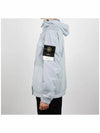 Crinkle Reps Hooded Jacket Sky Blue - STONE ISLAND - BALAAN 4