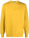 Metropolis Series Stretch Fleece Logo Sweatshirt Yellow - CP COMPANY - BALAAN 1