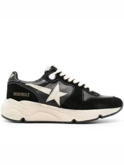 Running Sole Leather Low Top Sneakers Black - GOLDEN GOOSE - BALAAN 2