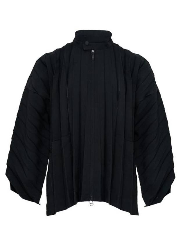 Homme Pliss Issey Miyake Coat 778734 Black - ISSEY MIYAKE - BALAAN 1