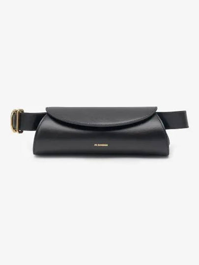 Cannolo Mini Leather Shoulder Bag Black - JIL SANDER - BALAAN 2