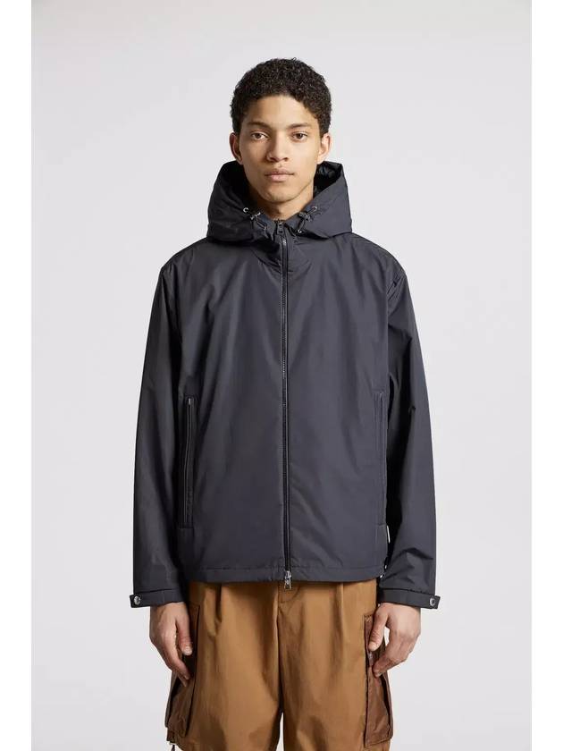 Traversier Hooded Jacket Black - MONCLER - BALAAN 4